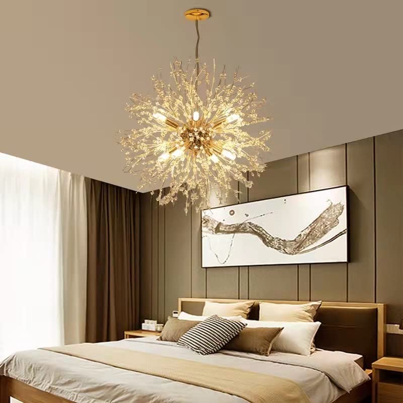 Chandelier: the perfect addition to any bedroom!