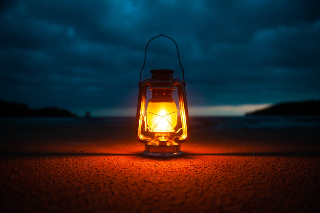 Photo lantern floor lamp