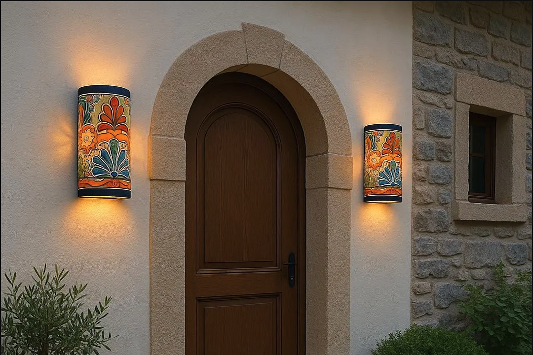 Enhance Your Courtyard with a Spanish Revival Wall Sconce