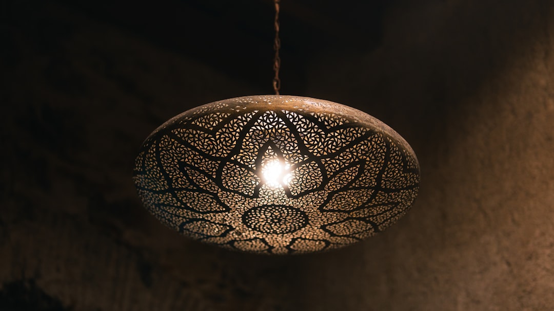 Photo Moroccan lantern pendant